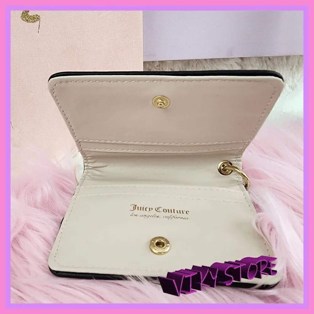 NWT 💕 Juicy Couture ID Tab Card Wallet Bag Charm Chic & Stylish #7091 💕